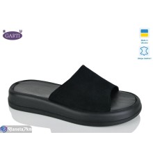 Шлепки жіночі на літо (6 пар р.36-40) чорний  "Garti"