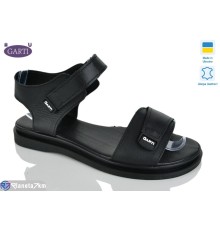 Босоніжки жіночі на літо (6 пар р.36-40) чорний  "Garti"