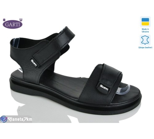 Босоніжки жіночі на літо (6 пар р.36-40) чорний  "Garti"