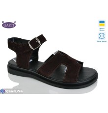 Босоніжки жіночі на літо (6 пар р.36-40) коричневий  "Garti"