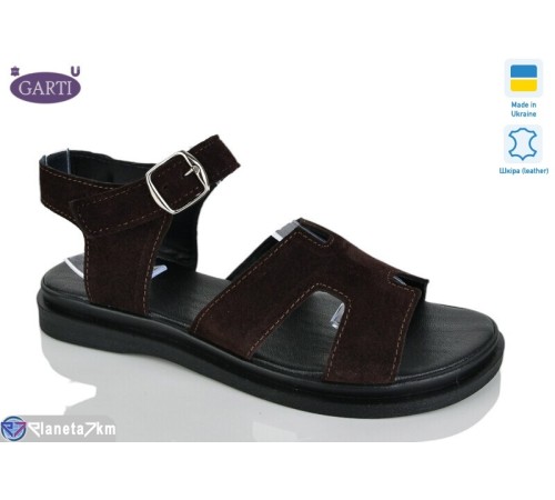 Босоніжки жіночі на літо (6 пар р.36-40) коричневий  "Garti"