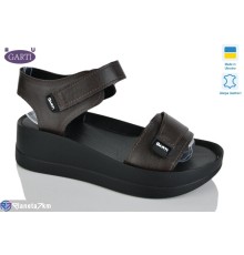 Босоніжки жіночі на літо (6 пар р.36-40) коричневий  "Garti"