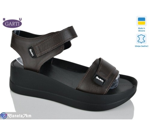 Босоніжки жіночі на літо (6 пар р.36-40) коричневий  "Garti"