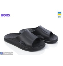 Шлепки жіночі на літо (8 пар р.37-40) чорний  "Roks"