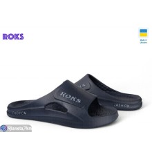 Шлепки чоловічі на літо (8 пар р.41-44) синій  "Roks"