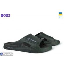 Шлепки чоловічі на літо (8 пар р.41-44) зелений  "Roks"