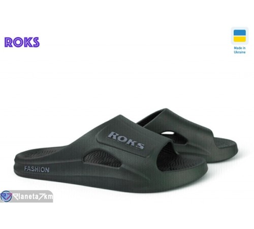 Шлепки чоловічі на літо (8 пар р.41-44) зелений  "Roks"