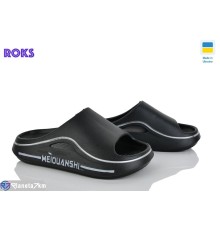 Шлепки жіночі на літо (8 пар р.37-40) чорний  "Roks"