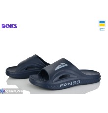 Шлепки чоловічі на літо (8 пар р.41-44) синій  "Roks"