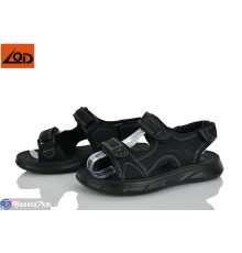 Сандалі дитячі на літо (8 пар р.32-37) чорний  "Dolli"