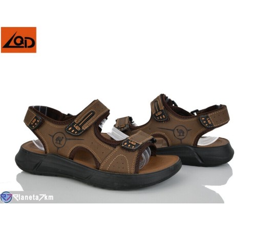 Сандалі чоловічі на літо (8 пар р.40-45) коричневий  "Dolli"