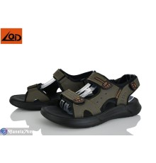 Сандалі чоловічі на літо (8 пар р.40-45) зелений  "Dolli"