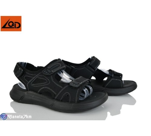 Сандалі чоловічі на літо (8 пар р.40-45) чорний  "Dolli"