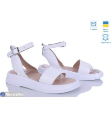 Босоніжки жіночі на літо (6 пар р.36-40) білий  "Linda"