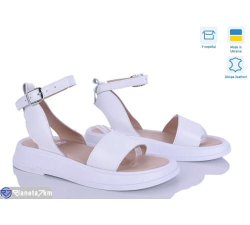 Босоніжки жіночі на літо (6 пар р.36-40) білий  "Linda"