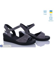 Босоніжки жіночі на літо (6 пар р.36-40) сірий  "Linda"