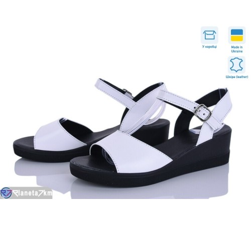 Босоніжки жіночі на літо (6 пар р.36-40) білий  "Linda"