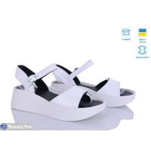 Босоніжки жіночі на літо (6 пар р.36-40) білий  "Linda"