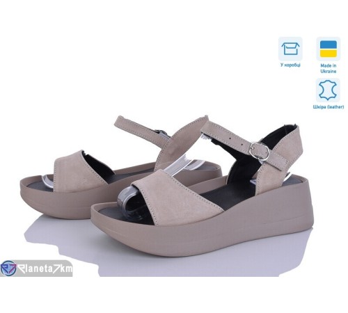 Босоніжки жіночі на літо (6 пар р.36-40) бежевий  "Linda"