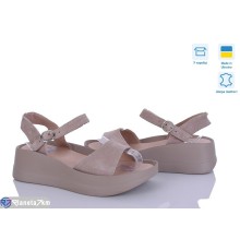 Босоніжки жіночі на літо (6 пар р.36-40) бежевий  "Linda"