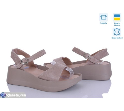 Босоніжки жіночі на літо (6 пар р.36-40) бежевий  "Linda"