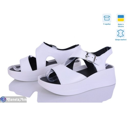 Босоніжки жіночі на літо (6 пар р.36-40) білий  "Linda"
