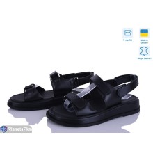 Босоніжки жіночі на літо (6 пар р.36-40) чорний  "Linda"