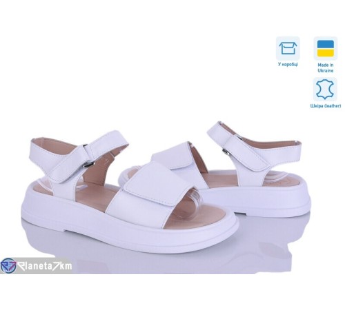 Босоніжки жіночі на літо (6 пар р.36-40) білий  "Linda"