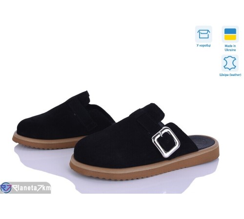 Шлепки жіночі на літо (6 пар р.36-40) чорний  "Linda"