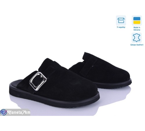 Шлепки жіночі на літо (6 пар р.36-40) чорний  "Linda"