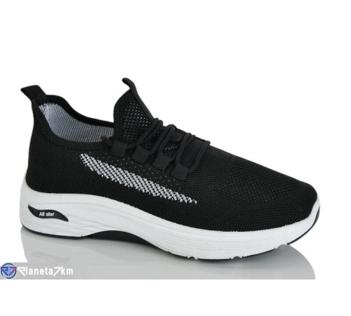 Кросівки жіночі на літо (8 пар р.36-41) чорний  "LAIFA"