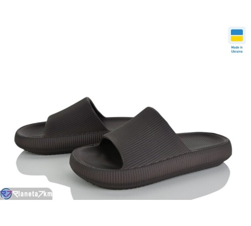 Шлепки на літо (6 пар р.36-41) коричневий  "Ladmir"