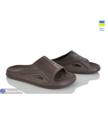 Шлепки на літо (6 пар р.36-41) коричневий  "Ladmir"
