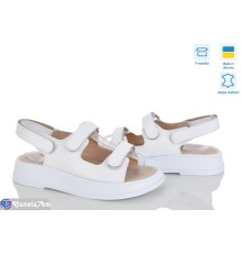 Босоніжки жіночі на літо (6 пар р.36-40) білий  "Linda"