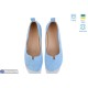 Балетки жіночі на літо (6 пар р.36-40) блакитний  "Linda"