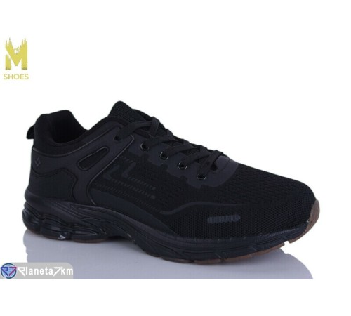 Кросівки чоловічі на весну/осінь (8 пар р.41-46) чорний  "M.Shoes"