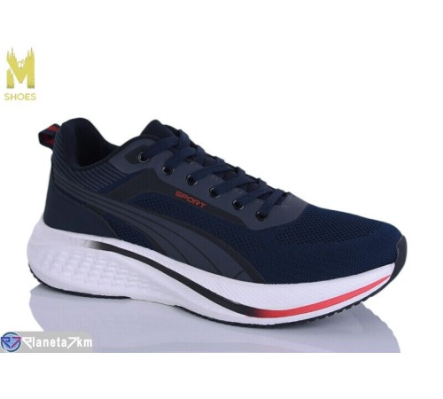 Кросівки чоловічі на весну/осінь (8 пар р.41-46) синій  "M.Shoes"