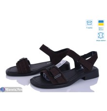 Босоніжки жіночі на літо (8 пар р.36-41) коричневий  "FOX"