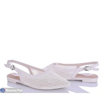 Туфлі жіночі на літо (8 пар р.36-41) бежевий  "LOREDANA"