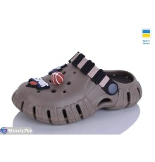 Кроки дитячі на літо (6 пар р.30-35) коричневий  "LOTTOS"