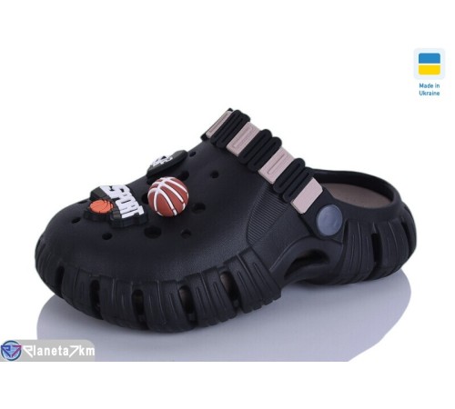 Кроки дитячі на літо (6 пар р.30-35) чорний  "LOTTOS"