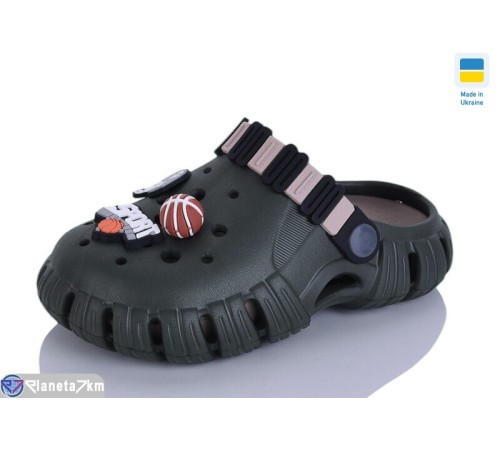 Кроки дитячі на літо (6 пар р.30-35) хакі  "LOTTOS"