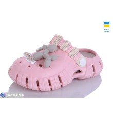 Кроки дитячі на літо (6 пар р.30-35) рожевий  "LOTTOS"