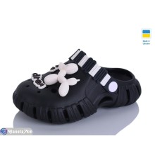 Кроки дитячі на літо (6 пар р.30-35) чорний  "LOTTOS"