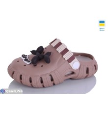 Кроки дитячі на літо (6 пар р.30-35) коричневий  "LOTTOS"