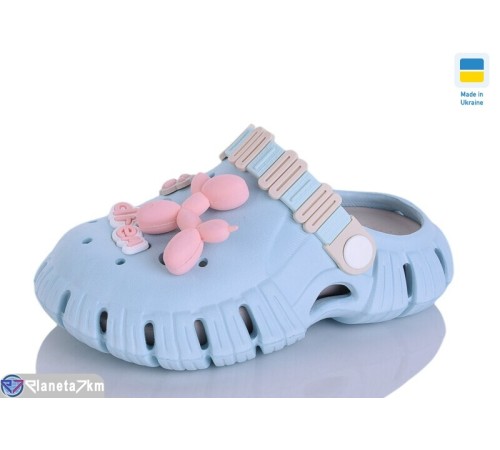 Кроки дитячі на літо (6 пар р.30-35) блакитний  "LOTTOS"