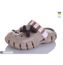 Кроки дитячі на літо (6 пар р.30-35) коричневий  "LOTTOS"