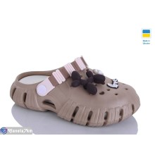 Кроки дитячі на літо (6 пар р.30-35) коричневий  "MURMUR"