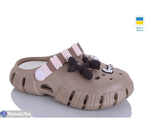 Кроки дитячі на літо (6 пар р.30-35) коричневий  "MURMUR"