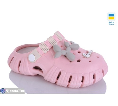 Кроки дитячі на літо (6 пар р.30-35) рожевий  "MURMUR"